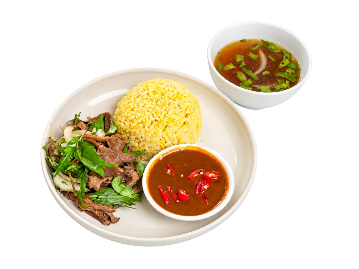 Cơm gà chay